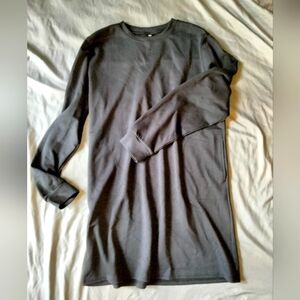 Fashion Long Sleeve Shirt Dress